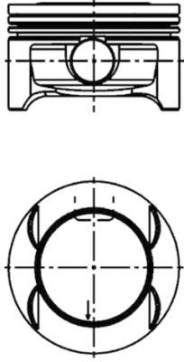 WILMINK GROUP Поршень WG1016583